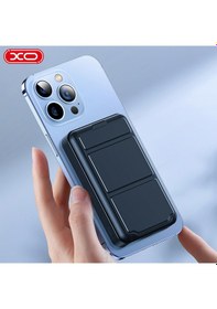 Resim 10000mah Şeffaf Magsafe Powerbank 20w Pd Type-c Hızlı Şarj 15w Wireless Stantlı Yedek Batarya Beyaz 