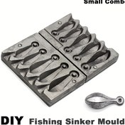 Resim Balıkçılık Snapper Platin Kalıbı ADSNSM / Küçük Combo Snapper Platin 28g 56g 84g 5 Kavite Balıkçılık Aksesuarları 
