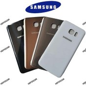 Resim Samsung Galaxy S7 Edge G935 Arka Kapak Batarya Pil Kapağı Yapışka 