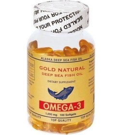 Resim Gold Natural Omega 3 100 Softgel Balik Yaği 