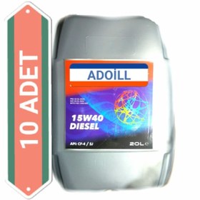 Resim Adoil L 15w40 Süper Dizel 20 Lt Motor Yağ 10adet 200lt 