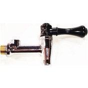 Resim 3/8 arka diş çevirmeli 16x1,5mm göstergeli metal musluk 