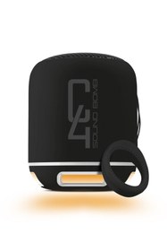 Resim Powewray C4 Taşınabilir Sese Duyarlı Led Işıklı Bluetooth Hoparlör Ses Bombası 