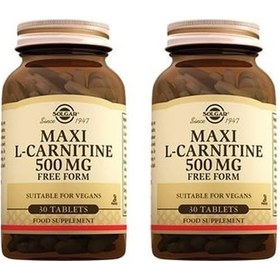 Resim Solgar Maxi L-Carnitine 500 Mg 30 Tablet 2 Adet 