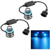Resim Wondernest Sones Mavi Led Işık H11 Far Dc12v Çift Araba Alüminyum Alaşımlı 27w 1 / Ml Mavi Işık 