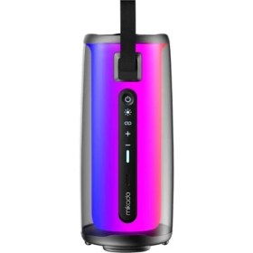 Resim Mikado Md-17bt Capella Siyah 10w 1 Rgb Mikrofonlu Transparan/Bt/Tf Kart/Aux/Usb Tws 1800 Mah Bataryalı Speaker 