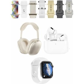 Resim Eco Port K32 Kombo 7 Adet Kordon (Saat Değildir) Akıllı Saat Airpods Kulaklık Kafa Üstü Kablosuz Kula 