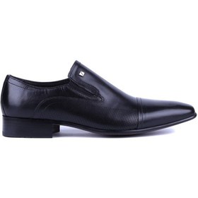 Resim Fosco - Siyah Hakiki Deri Erkek Klasik Ayakkabı 3015 - 6941-540 Siyah 