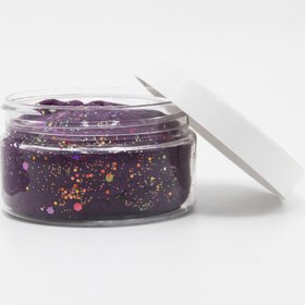 Resim Violet Glittering Doğal Oyun Hamuru 