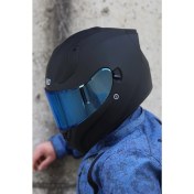 Resim Origine Strada Mat Siyah Kask ( Güneş Vizörlü ) 