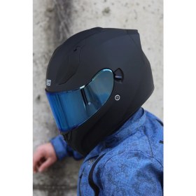 Resim Origine Strada Mat Siyah Kask ( Güneş Vizörlü ) 