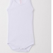 Resim Breeze Kız Bebek Çıtçıtlı Atlet Zıbın Body Jakarlı 9 Ay-3 Yaş, Beyaz Beyaz 