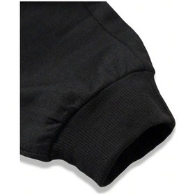 Resim Letter Graphic Drawstring Waist Eşofman Altı Siyah 