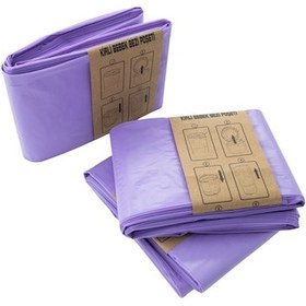 Resim Korbell 16l Çöp Kutuları İle Uyumlu - 3 Paket 1500 Adet Bebek Bezi Kapasiteli Lavanta Kokulu Yerli Çöp Poşeti 