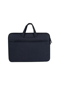 Resim Arabulalaca Apple Uyumlu MacBook Air 13'' 2020 M1 İşemcili A2337 Kılıf Koruma Taşıma Çantası Lacivert 