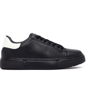 Resim Derimod Erkek Siyah Bağcıklı Kalın Tabanlı Sneaker 25WFD6945PV 