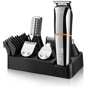 Resim Emtulife Lı-1386 6in1 Erkek Bakım Kiti Saç Sakal ve Tüm Vücut Bakım Seti 