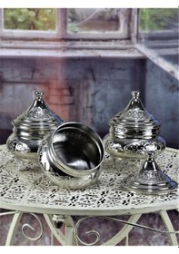 Resim 3 Lü Sivri Bakır Baharatlık Bakır 