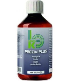 Resim Kanatlı Oil Prozim Plus Probiyotik + Enzim + Biotin +Amino 250 ML 