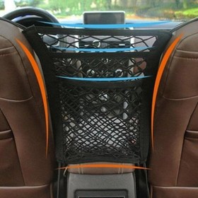 Resim Araç İçi Koltuk Arası Ford Araçlara Uyumlu Çok Amaçlı 2 Gözlü File Organizer 