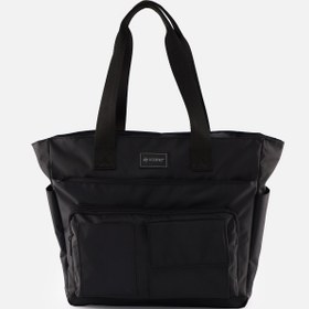 Resim ICONE BAG Günlük Su İtici Çanta - Laptop Bölmeli, Kapitone Detaylı, Çok Cepli, Biberon Gözlü, Valiz Aparatlı 