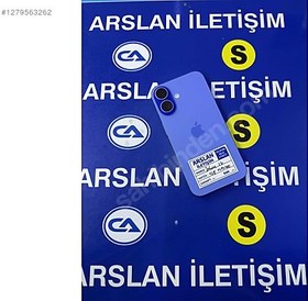 Resim Apple iPhone 16 İkinci El YD | 128 GB | Laciverttaş 