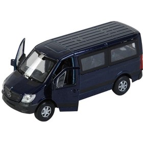 Resim Genel Markalar Lacivert Renk Metal Çek Bırak Mercedes Sprinter Minibüs 