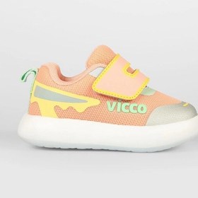 Resim Vicco Melodic Işıklı Kız Bebek Pudra Sneaker Pudra 