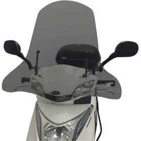 Resim Honda Spacy 110 Kompozit Siperlik Tur Camı Füme 59 Cm Elcikli Sco 