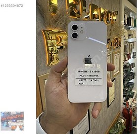 Resim Apple iPhone 12 İkinci El TR | 128 GB | Beyaz 