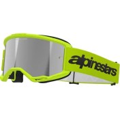 Resim Alpinestars Vision 3 Wordmark Goggle Kross Gözlüğü Sarı Gümüş 