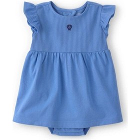 Resim Carter's Kız Bebek Bodyli Elbise 1u565210 Mavi 