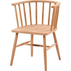 Resim Masifart Candido Urban Sandalye Cilasız Ham Ham 