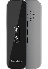 Resim Woopker Gerçek Zamanlı 137-dilde Tercüman G6x, Bluetooth'lu Android/ıos Cihazı Gray 
