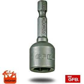 Resim Gfb Bits Uç Lokma Uç Somun Vidalama Ucu Matkap Ucu 7 Mm 