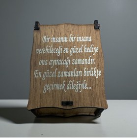 Resim hediyesahibi Kişiye Özel Retro Vintage Renkli Köstekli Cep Saati 