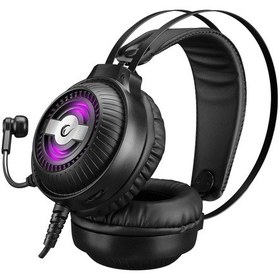 Resim Rampage RM-K30 Thunder RGB Kablolu Kulak Üstü Oyuncu Kulaklığı 