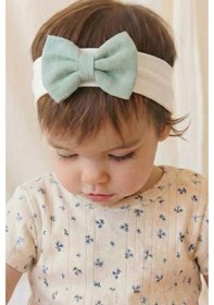 Resim Cigit Kurdeleli Bebe Bandanası Mint Yeşili Mint Yeşili 