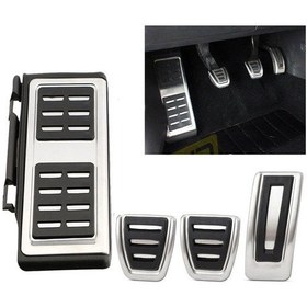 Resim Vw Golf 7 8 Passat B8 Tiguan 2 Touran 2 T-roc T-cross Arteon Polo 5 Uyumlu Geçme Manuel Pedal Seti 4 