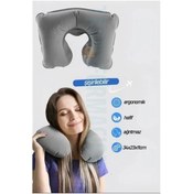Resim Generic Seyahat Boyun Yastığı Taşınabilir Seyahat Uyku Yastığı 