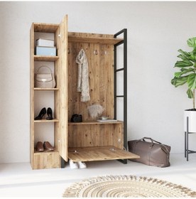 Resim Robinhome Robin Home Vegas Serisi No 16 Vestiyer Portmanto Ayakkabılık 