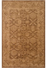 Resim Eko Halı Shıraz Shr 01 Beige Vintage Tarzlı Yumuşak Dokulu Modern Makine Halısı Bej Kahve 