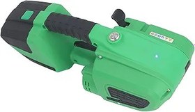 Resim Generic Otomatik Bant Makinesi, şarj Edilebilir katı Elektrikli Bant Makinesi Taşınabilir LCD Ekran Çelik Için çok yönlü Yüksek Verimli AC100-240V (AB fişi) 