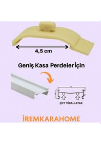 Resim Zebra Perde Montaj Aparatı Takmatik - Portray 10 Adet Beyaz 
