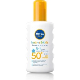 Resim Mey İthalat Nıvea Sun SPF50+ Çocuklar ve Bebekler Için Yüksek Güneş Koruyucu Sprey 200ML,HASSAS Cilt,parfümsüz 