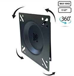 Resim Electroon 14-27'' Sabit 360derece Kafa Hareketli Monitör Duvar Askı Aparatı 