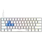 Resim Acer Nitro Gen 2 Kablolu Oyun Klavyesi Predator 61 Key White 