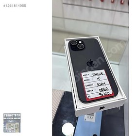 Resim Apple iPhone 15 İkinci El TR | 128 GB | Siyah 