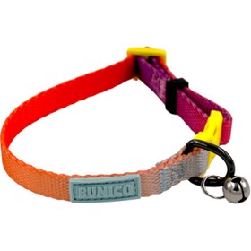 Resim Kedi Boyun Tasması / Mavi 