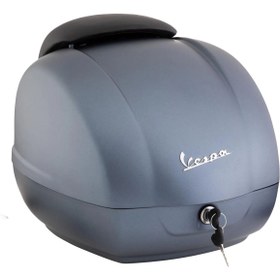 Resim Vespa Gtv Super 125-300 Mat Gri Top Case/ Çanta 36l ('22) (GREY MATT, GRİGİO DOLOMİTİ HX) / Pıaggıo 